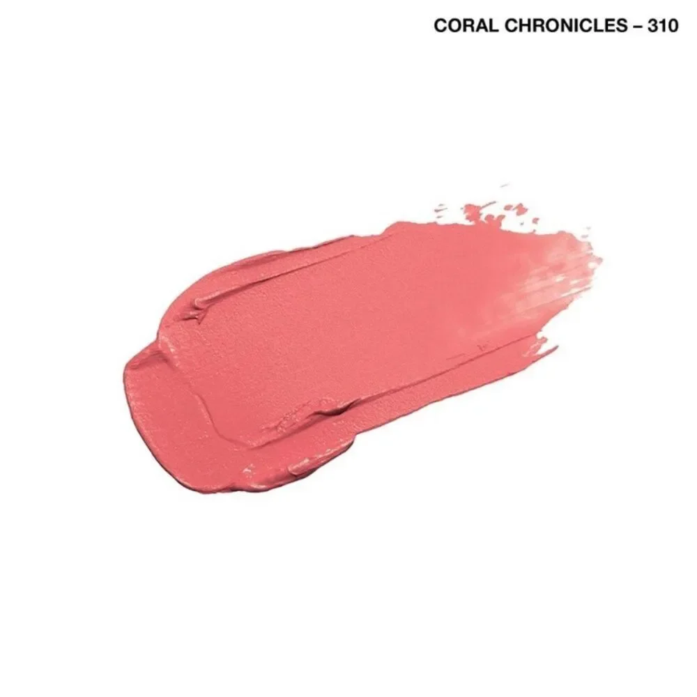 (2) Covergirl Melt Pout Matte Liquid Lipstick 310 Coral Chronicles Gray Matter